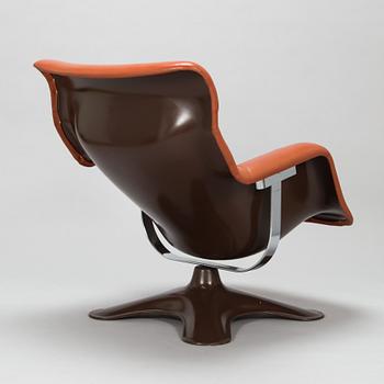 Yrjö Kukkapuro, A 1960's 'Carousel' armchair for Haimi Finland.