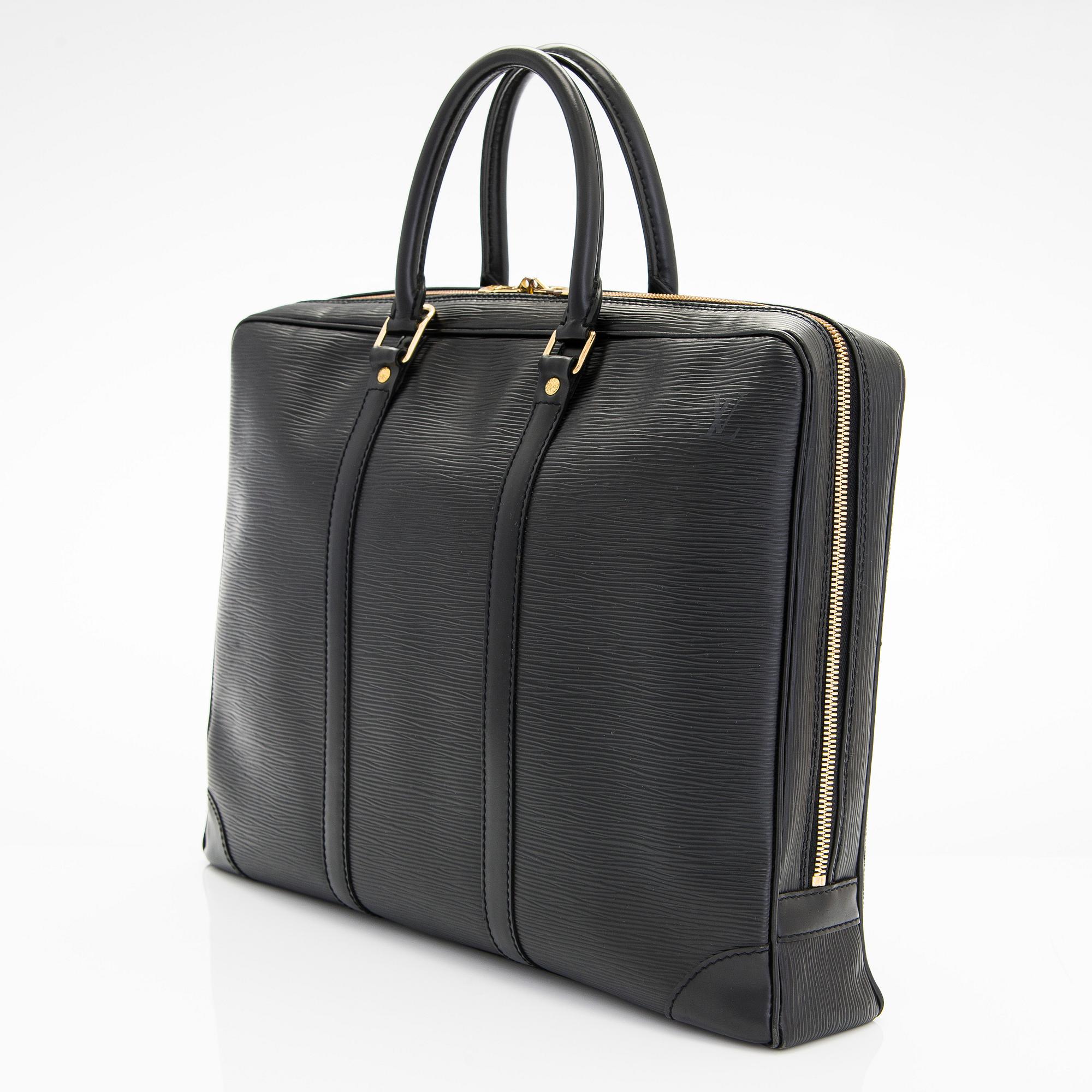 Louis Vuitton, portfölj/väska, "Epi Porte Documents Voyage".