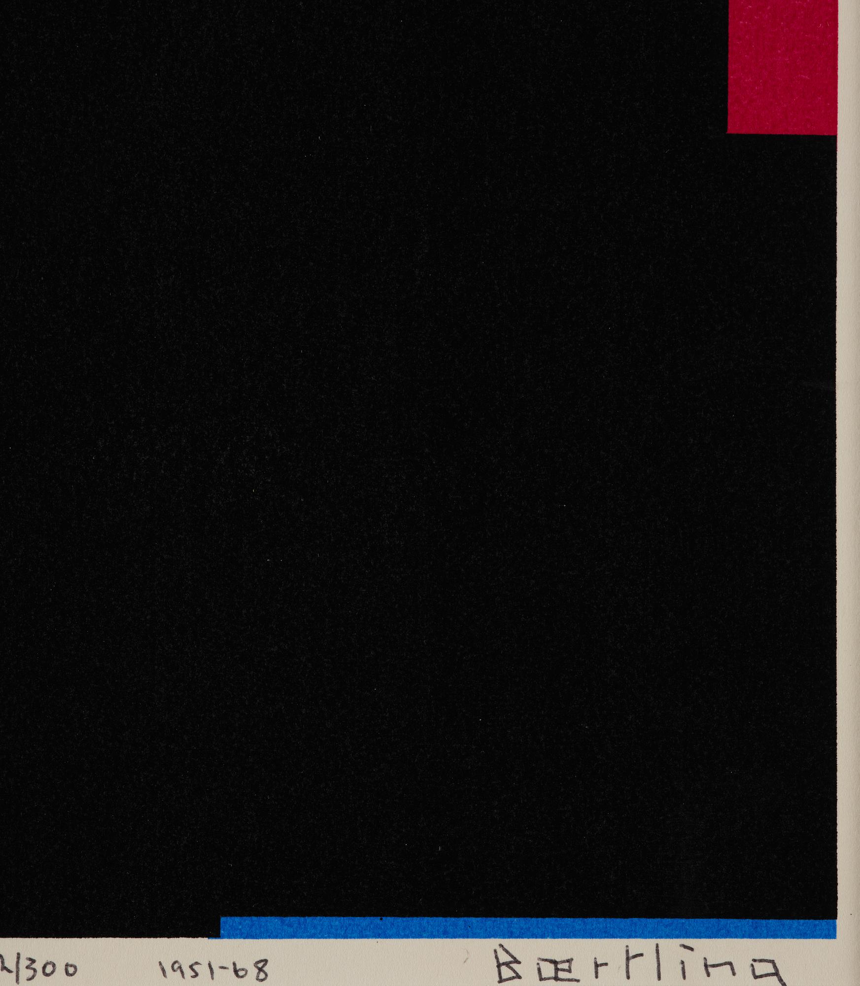 Olle Bærtling, "Colonnes dans le noir".