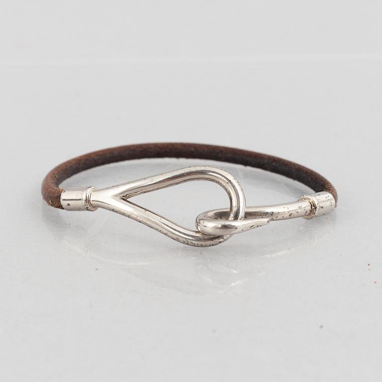 Hermès, bracelet, two pieces, "Hapi triple tour" & "Jumbo".