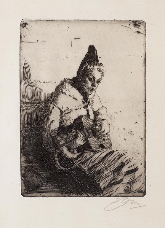 Anders Zorn, "Gammal Ballad II".