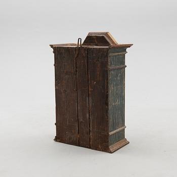 Hanging cabinet, also known as an Angel cabinet, dated 1810.