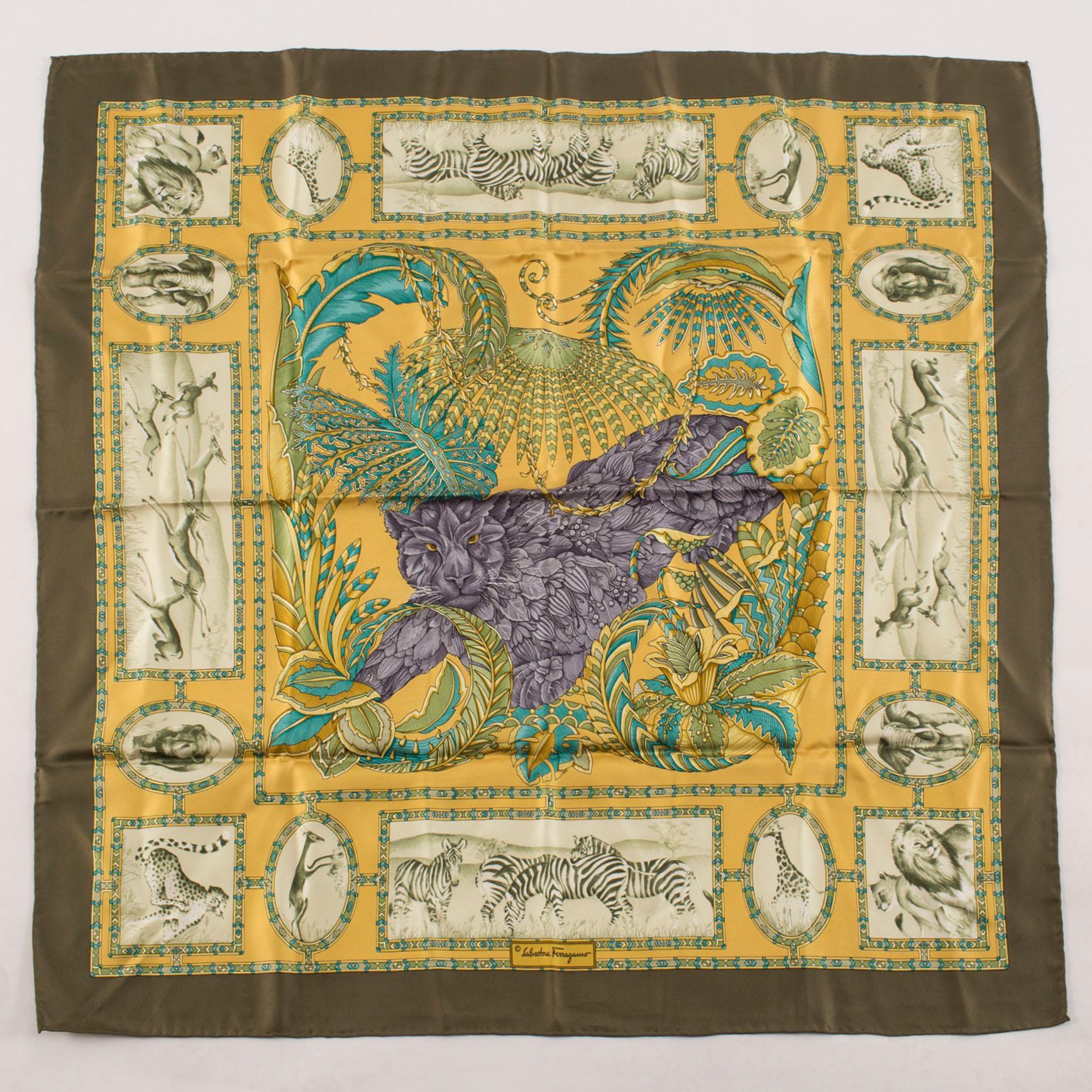 SALVATORE FERRAGAMO, scarf.