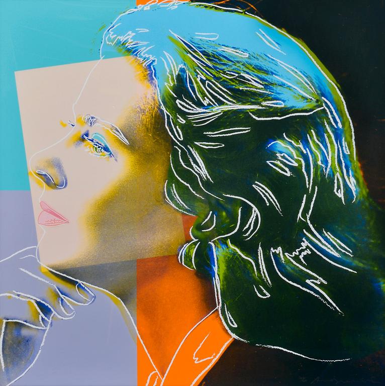 Andy Warhol, "HERSELF", UR: "INGRID BERGMAN".