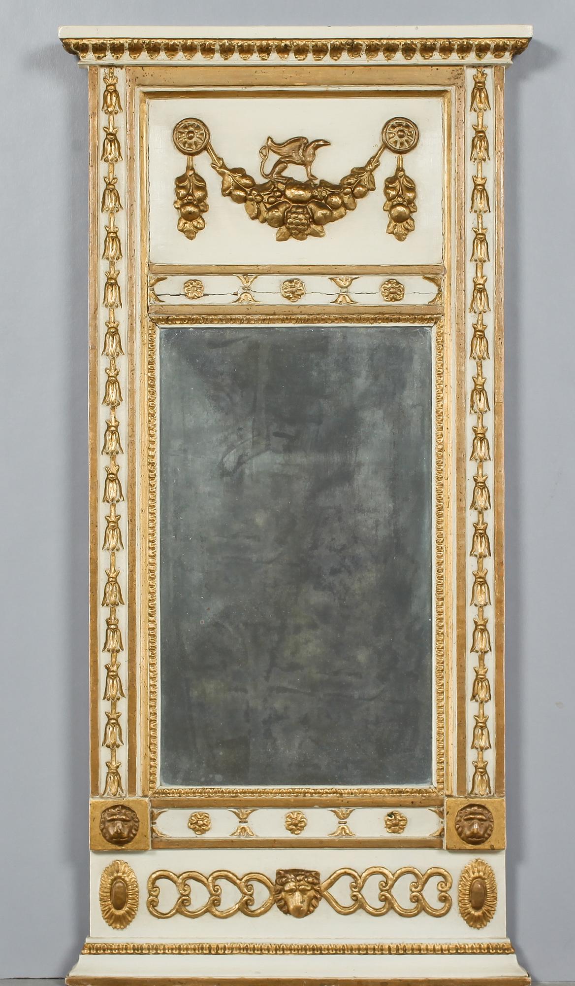 SPEGEL, empire, Johan Martin Berg (1803-1837), Göteborg, 1800-talets första hälft.
