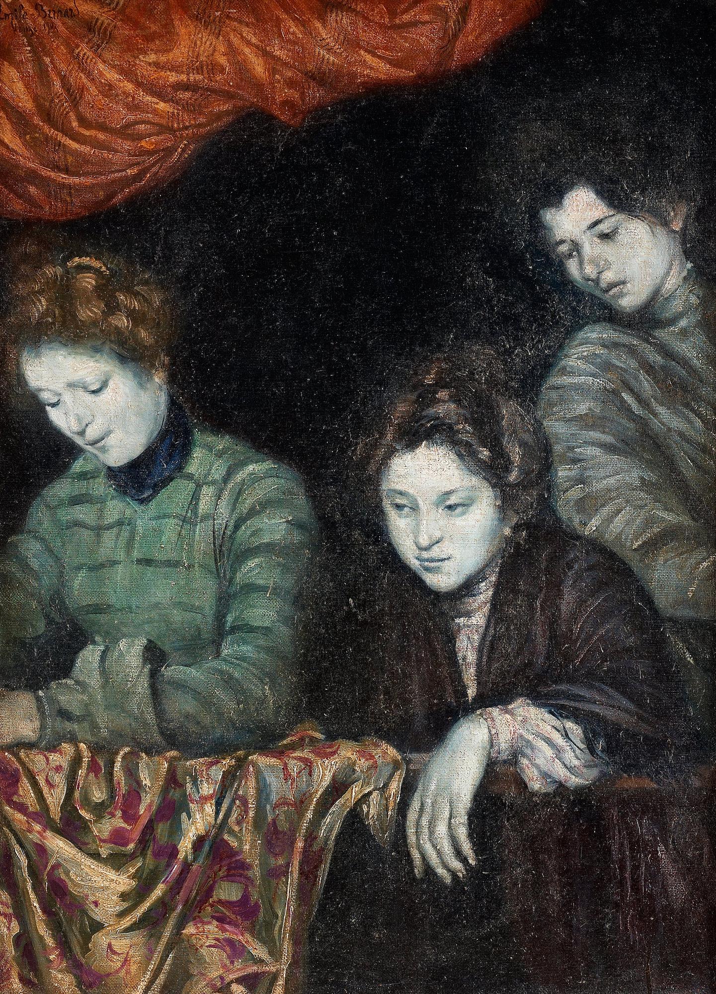 ÉMILE BERNARD. Olja på duk. Sign Emile Bernard o dat Venise 1903.