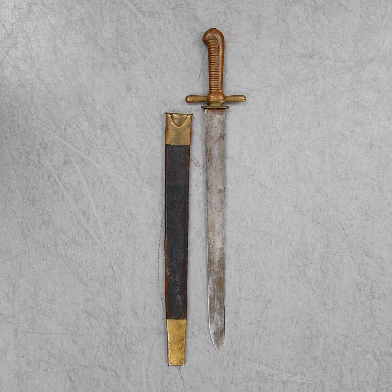 Faskinkniv, Tyskland, 1800-talets mitt.