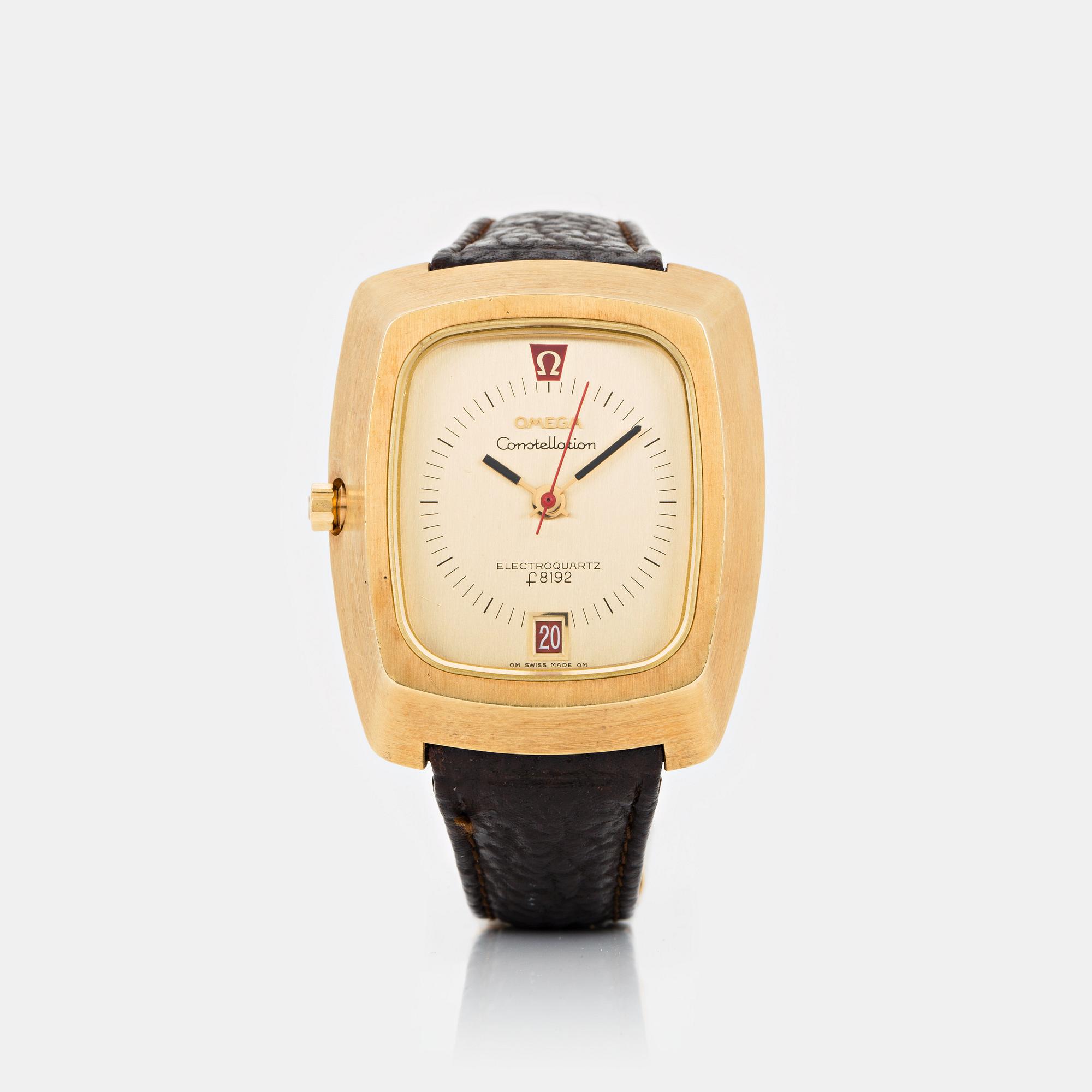 OMEGA, Constellation, Electroquartz.