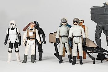 PARTI STAR WARS, 34 delar, Kenner, 1970/80-tal.