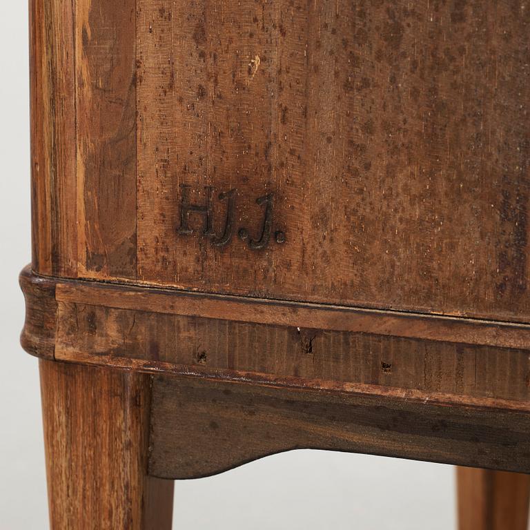 A Hjalmar Jackson palisander bar cabinet, Sweden ca 1935-40.