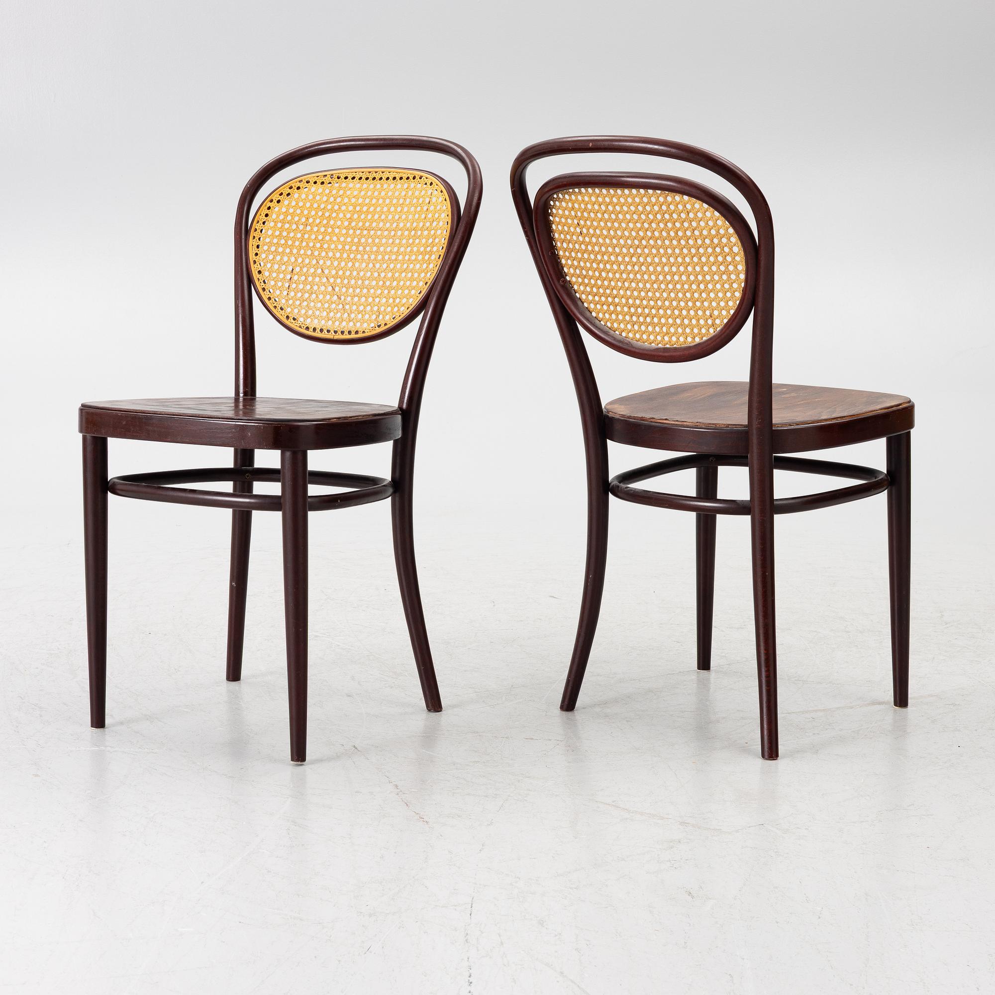 Stolar 4 st, modell 79 , Thonet.