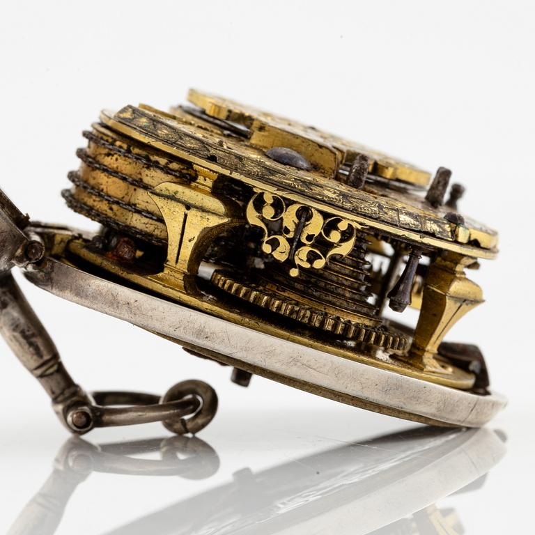 Fickur, av John Davis, London, tidigt 1700-tal, Barock.