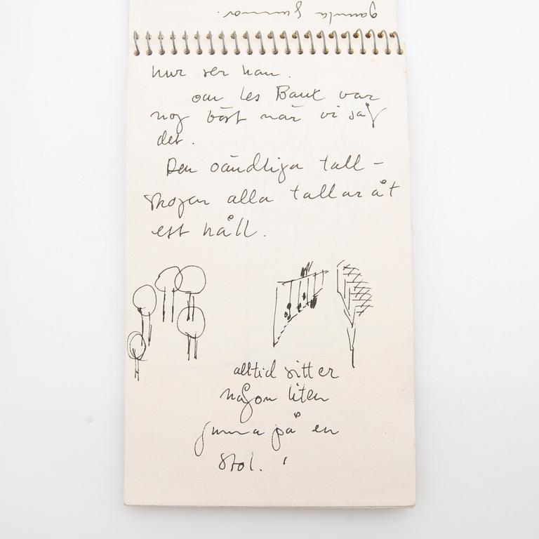 Madeleine Pyk, Sketchbook.