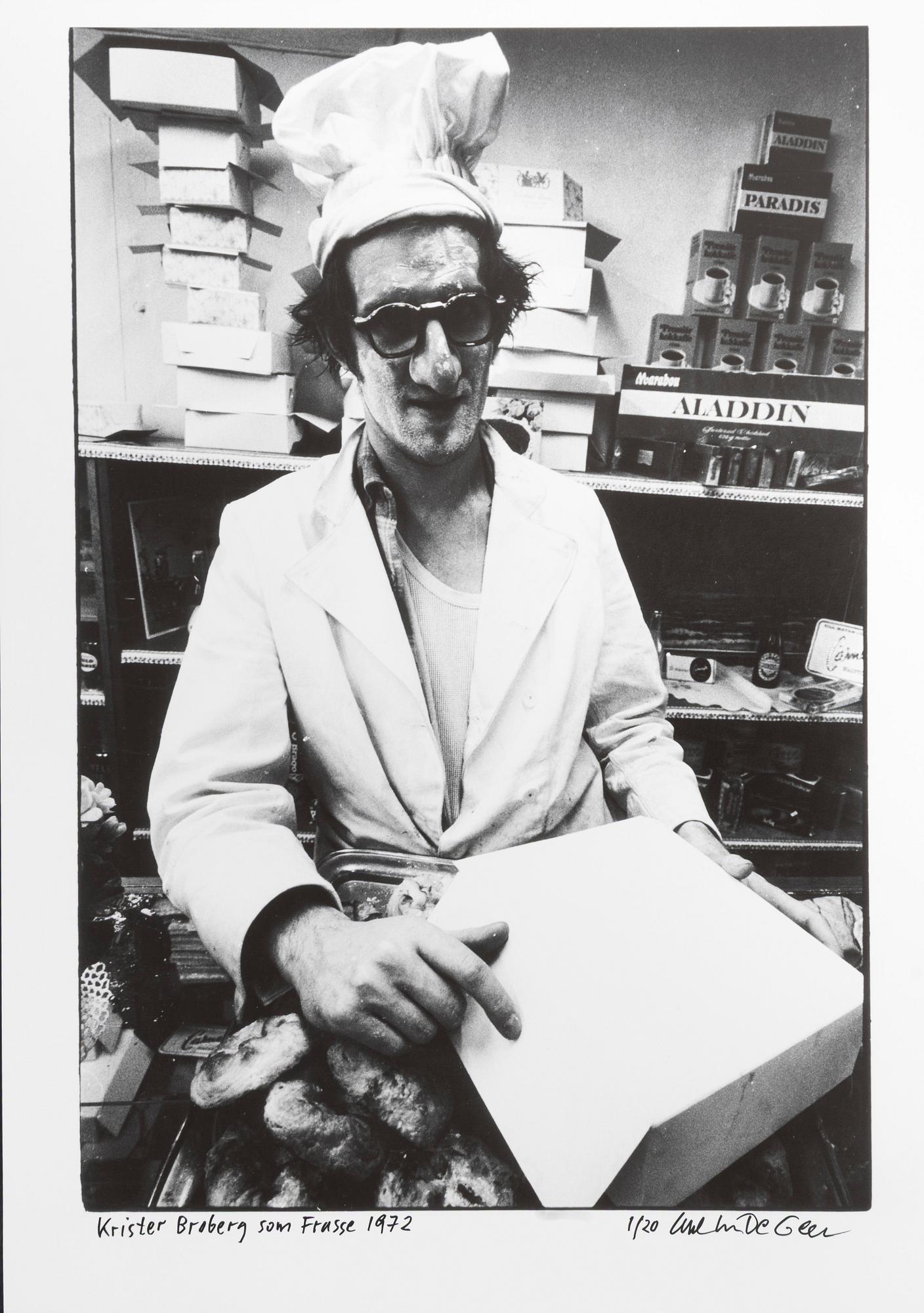 Carl Johan De Geer, "Krister Broberg som Frasse 1972".