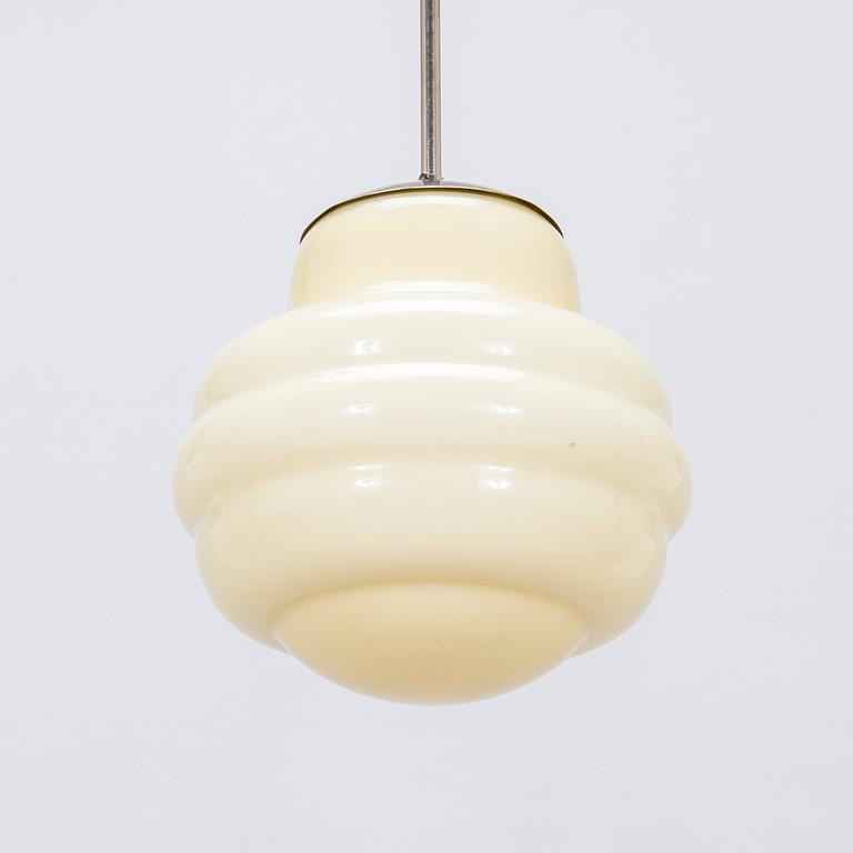 Gunilla Jung, taklampa, modell 1019, Orno 1930-tal.