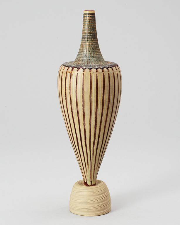 A Wilhelm Kåge Farsta 'Spirea' vase, Gustavsberg Studio 1957.