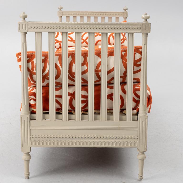 Bänk/soffa, 1800-tal, Gustaviansk stil.