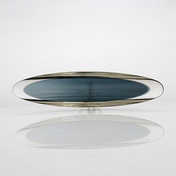 Kaj Franck, glasskulptur, "Lancett" signerad K. Franck Nuutajärvi Notsjö -55.