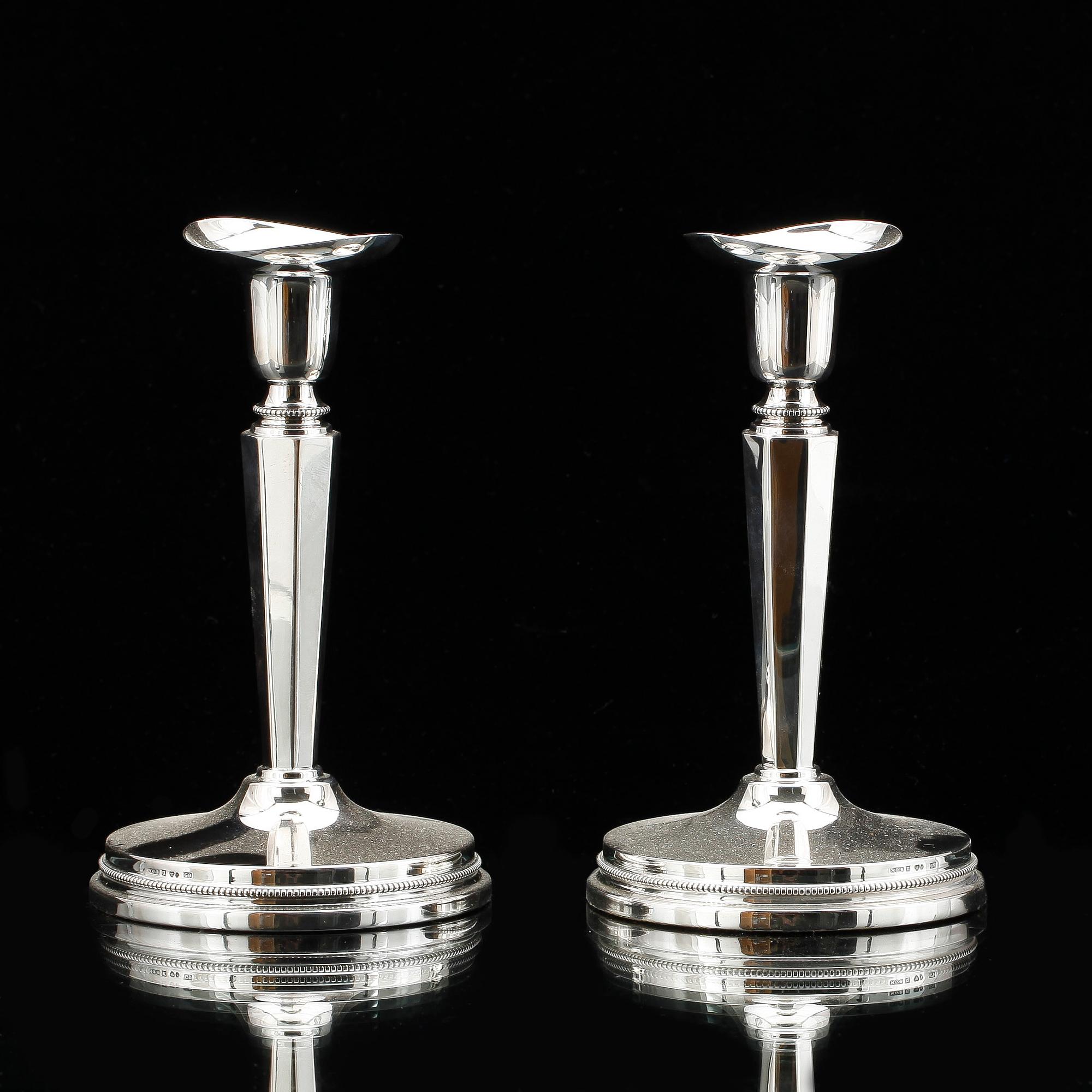 LJUSSTAKAR, silver, MGAB, Uppsala, 1957.