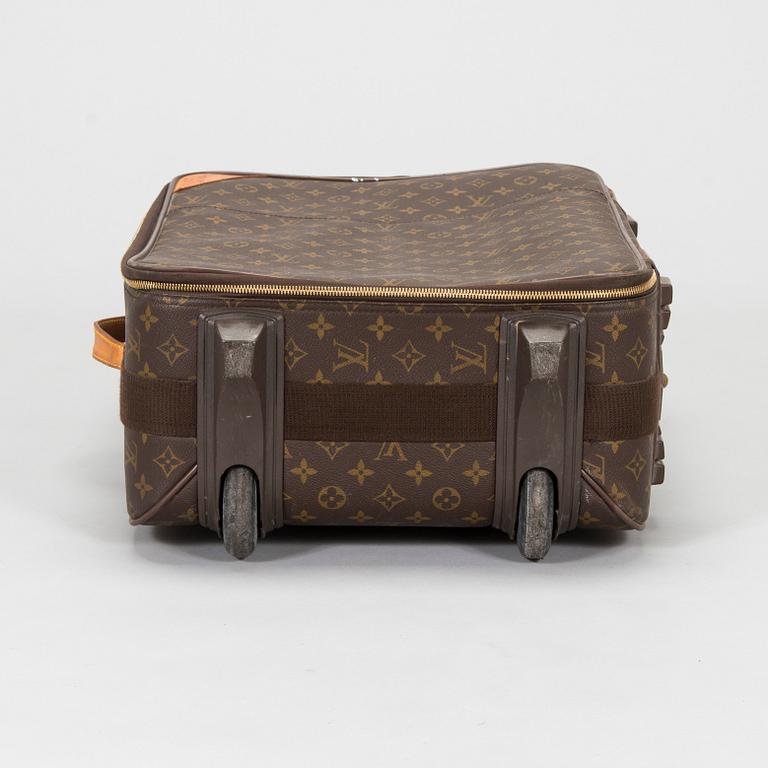 Louis Vuitton, a Monogram Canvas "Pegase 55" suitcase.