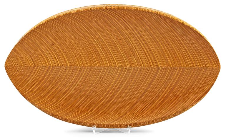 Tapio Wirkkala, A Tapio Wirkkala laminated birch leaf dish, Finland 1950's.