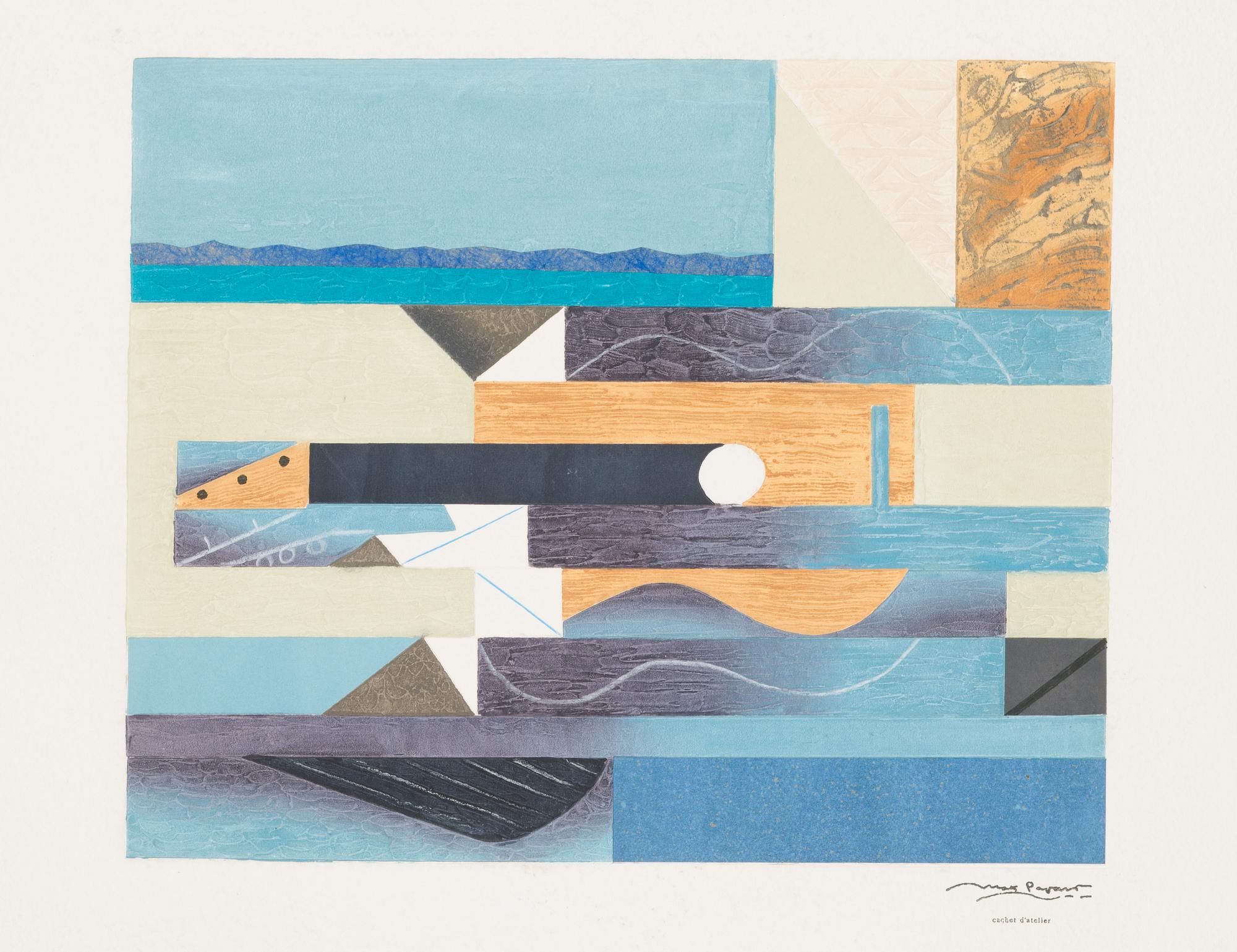 Max Papart, "Hommage aux cubistes: Hommage à Juan Gris".