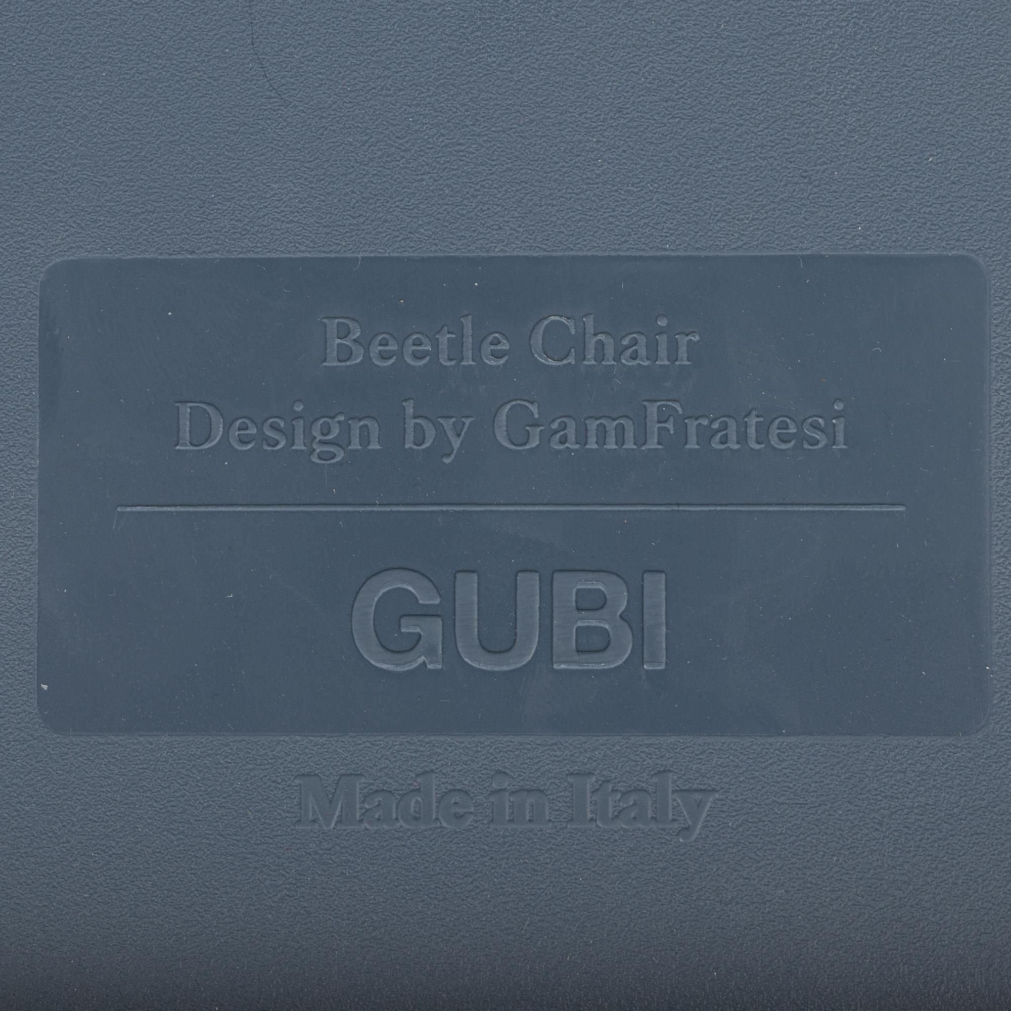 GamFratesi, a pair of 'Beetle chairs', Gubi.