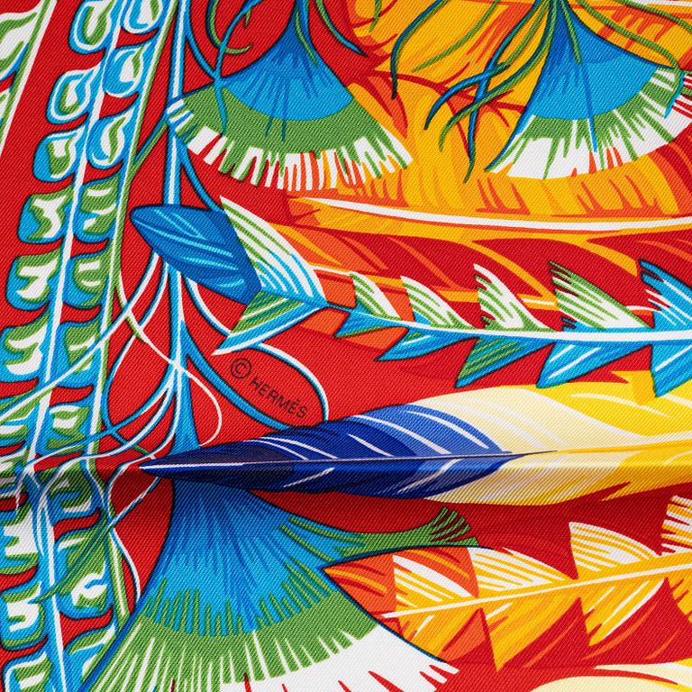 Hermès, scarf, "Danse Pacifique".