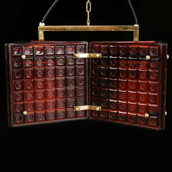 TAKLAMPA, Mac Hegerup för Kronobergs Belysning, 1900-talets tredje kvartal. Total höjd ca 105 cm.