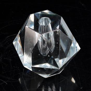 Asta Strömberg, vaser, 5 st, glas, "Diamant", Strömbergshyttan.