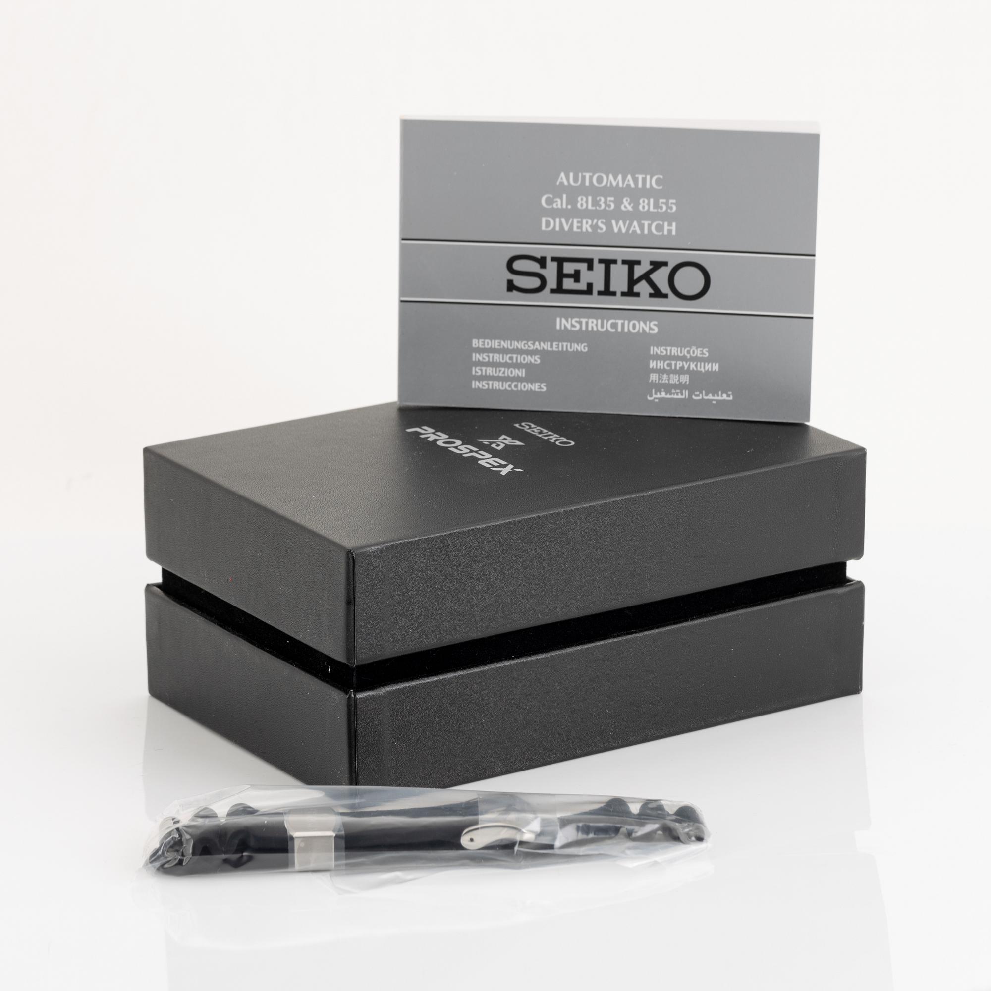 Seiko, Prospex, wristwatch, 44 mm.