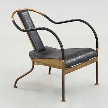 Mats Theselius, A Mats Theselius 'el Rey' easy chair by Källemo Sweden post 1999.