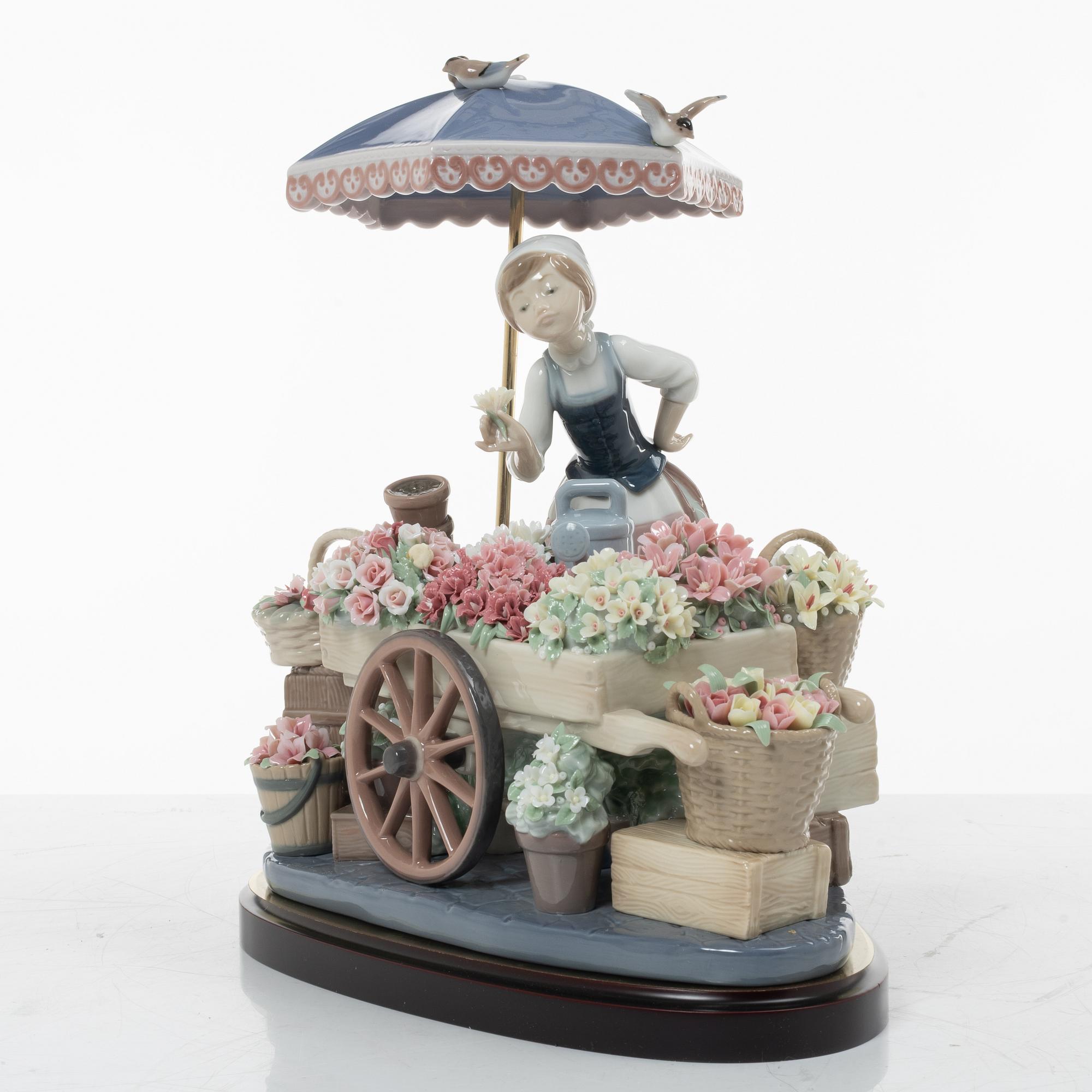 José Puche, figurin, "Flowers of the season", Lladró, Spanien.