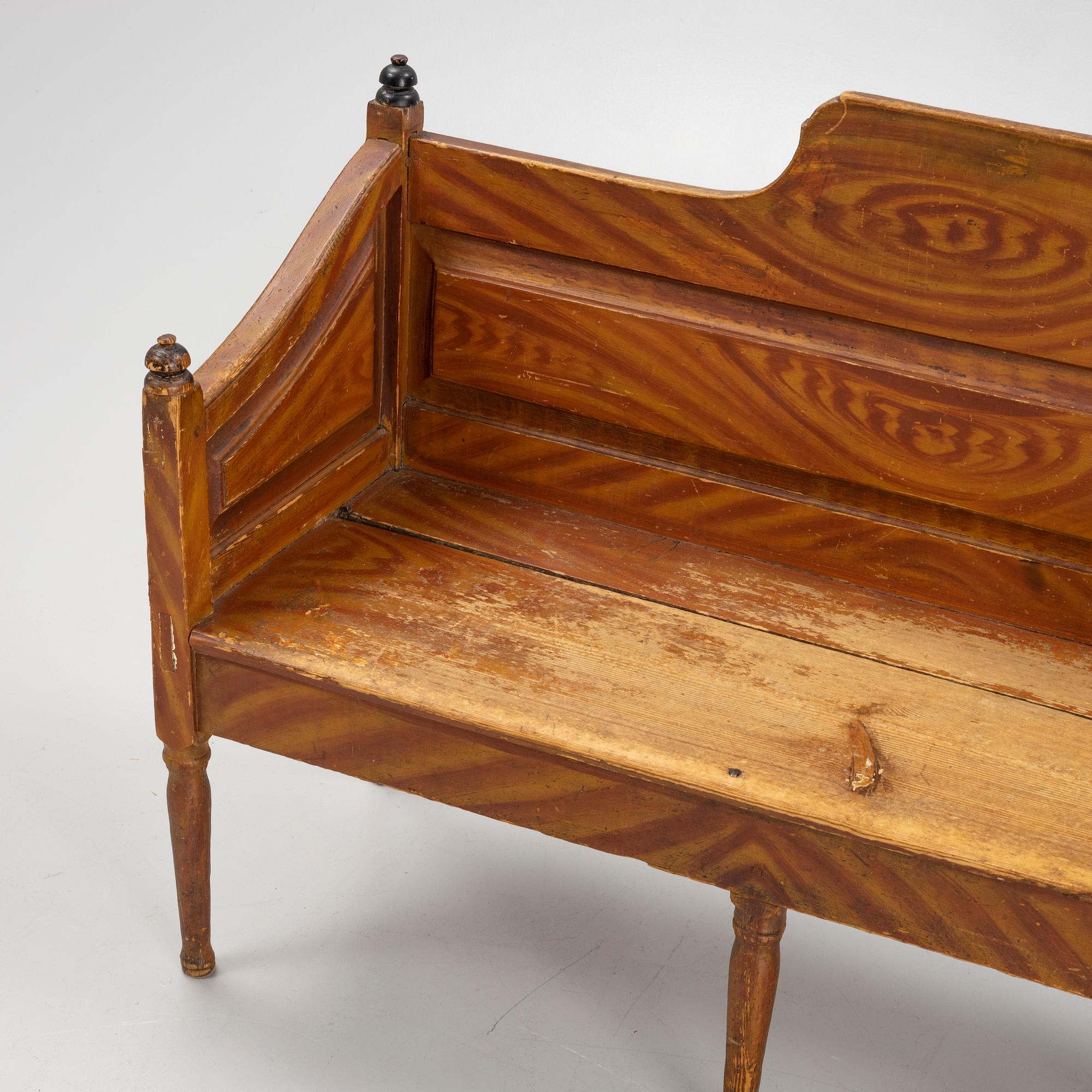 Soffa, allmoge, 1800-tal.