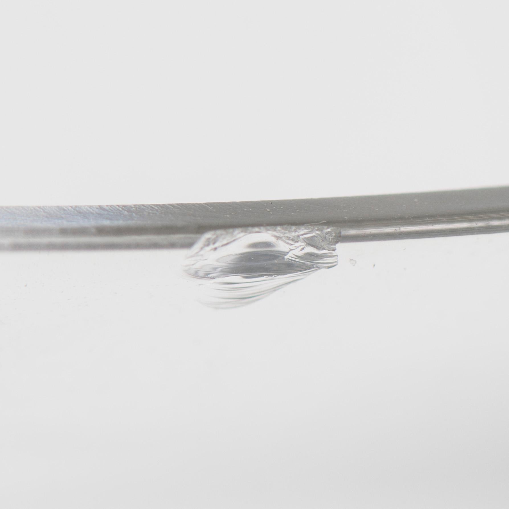 DRICKSGLAS, 12 st, "Line" Anna Ehrner, Kosta Boda, 1900-talets slut.