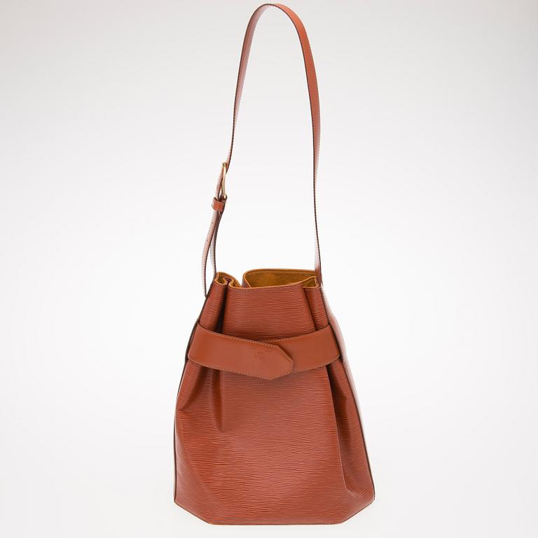 Epi Leather Sac D'Epaule GM Bag.