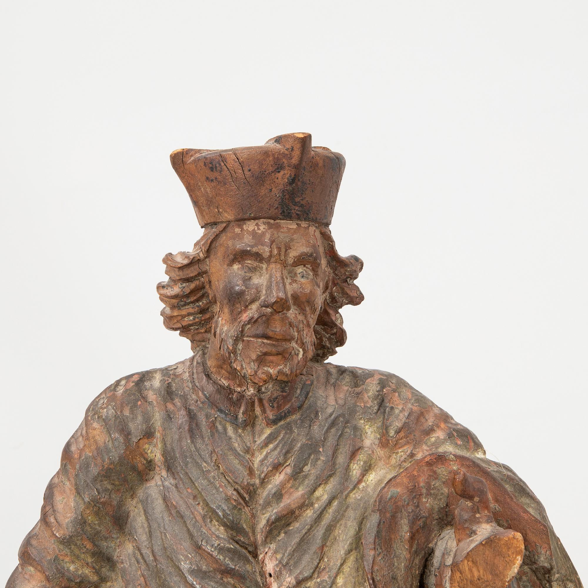 18th Century Sacral Sculpture.