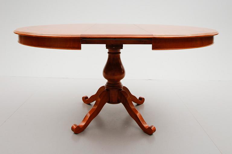 MATSALSMÖBEL, 7 delar, rokokostil, 1900-talets andra hälft.