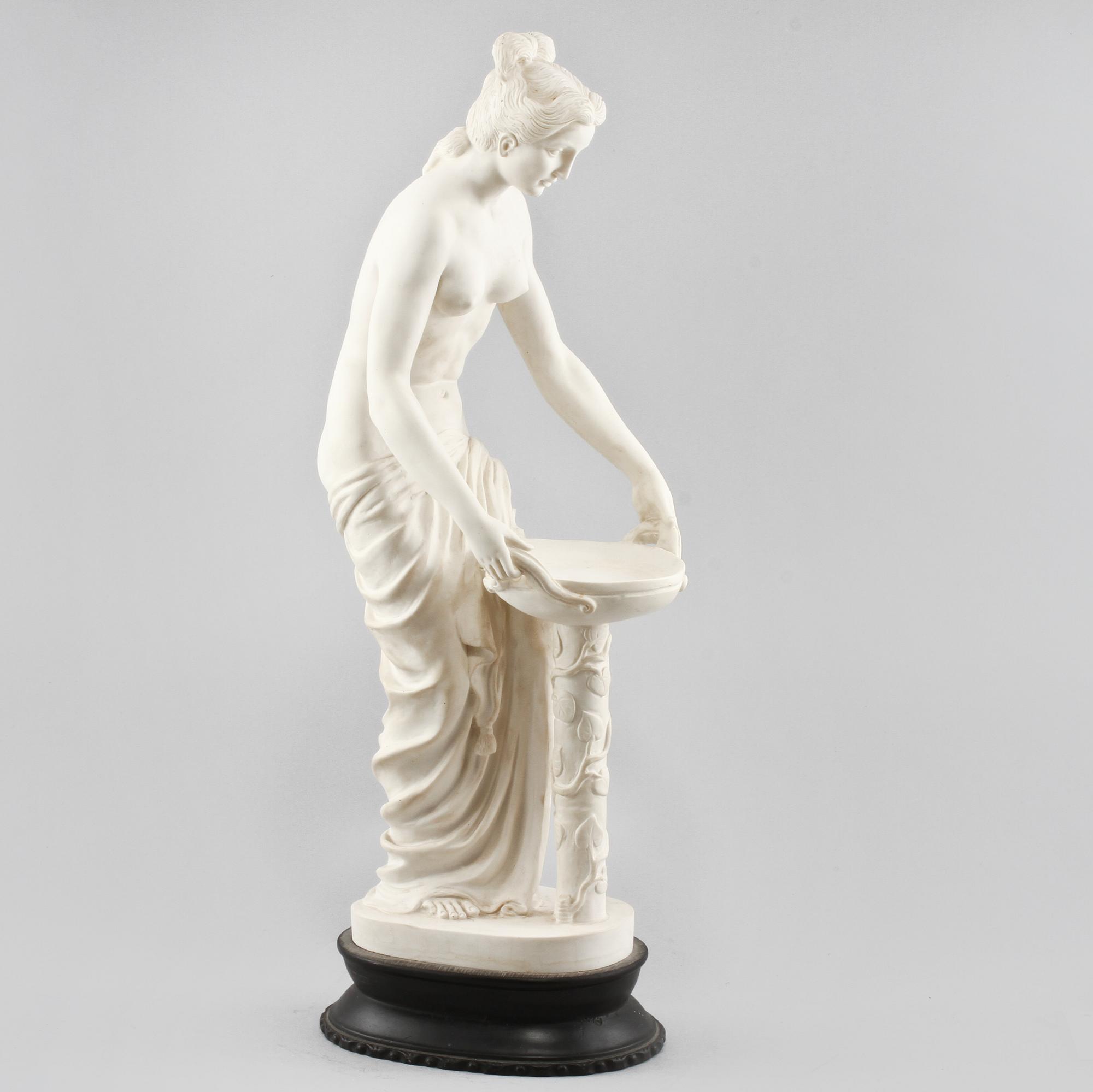 SKULPTUR, gjutmassa, 1900-tal.