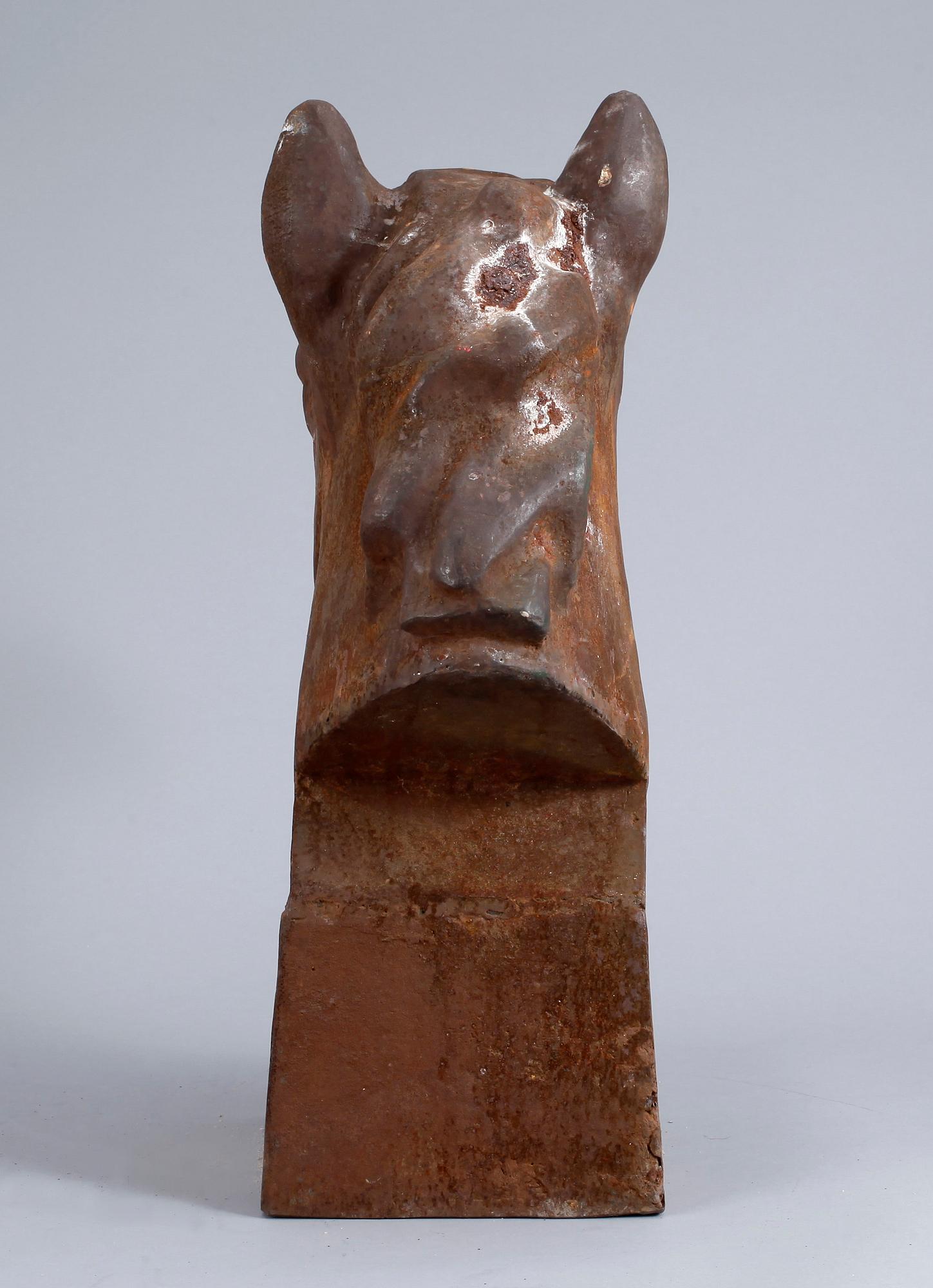 SKULPTUR, järn, 1900-tal.