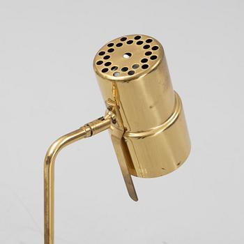 Hans-Agne Jakobsson, a model 'G154' brass floor light, Markaryd.