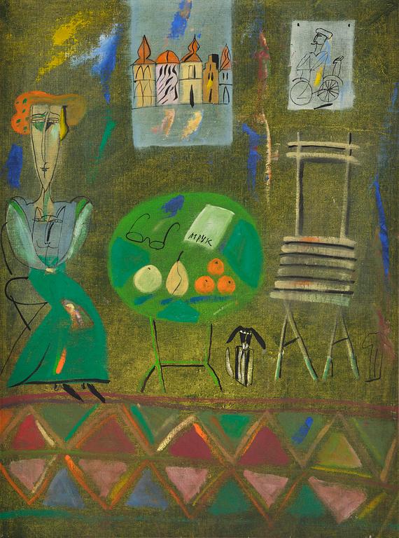 Madeleine Pyk, Café scene.