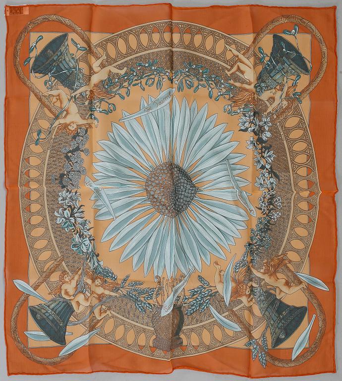 POCHETTE / NÄSDUK, "Je t'Aime", Hermès.