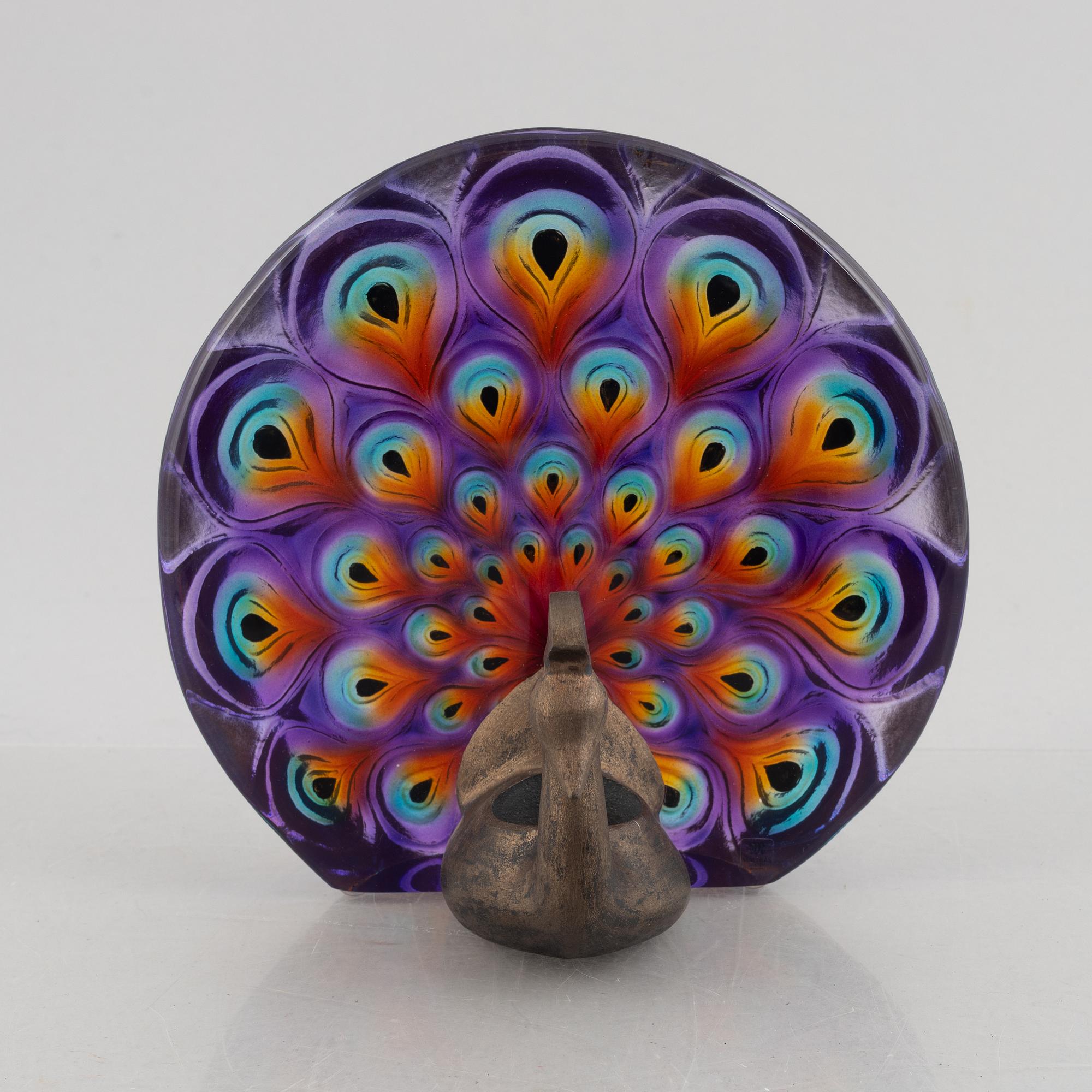 Ludvig Löfgren, a glass sculpture, Målerås.