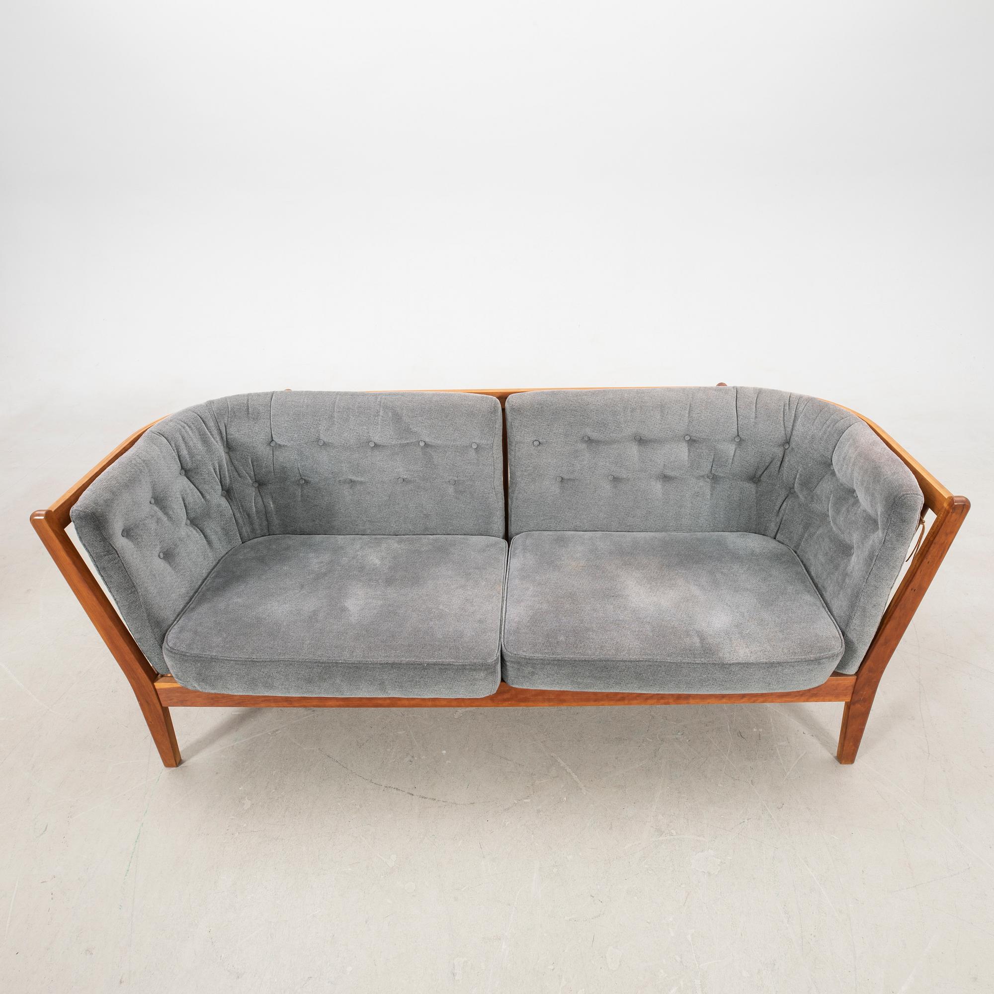 Wojtek Depka Carstens, sofas 2 pcs "Maria", Stouby Mobelfabrik, Denmark, late 20th century.