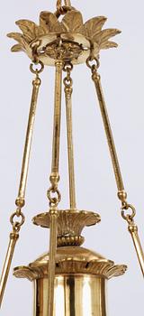 AMPEL, för fyra ljus. Empire, 1800-talets första hälft.