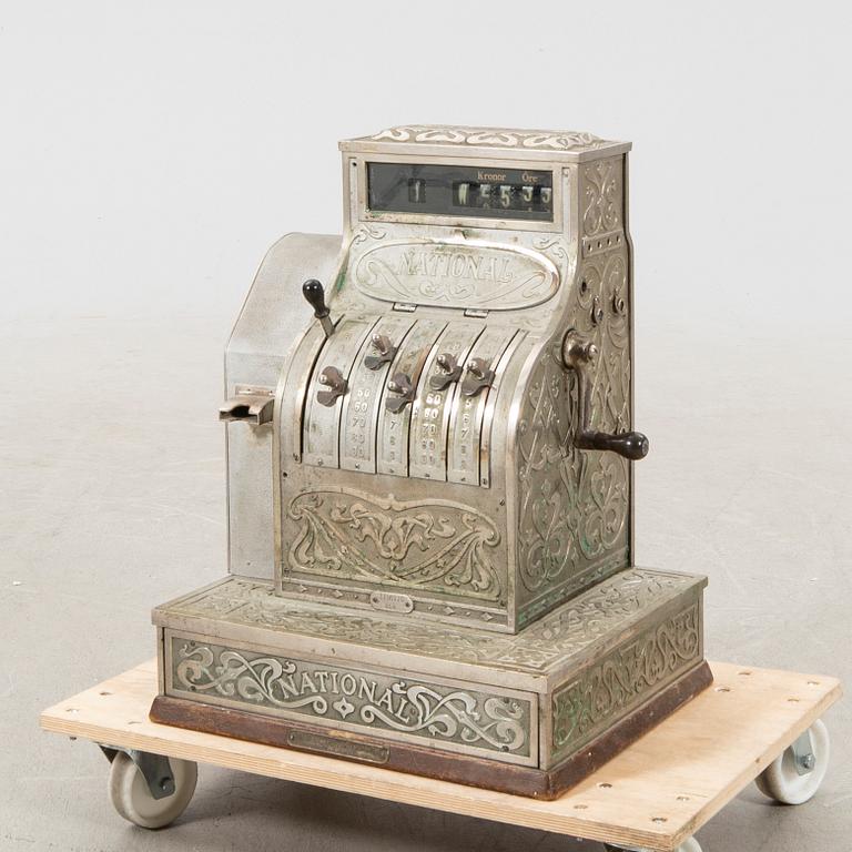 Kassaapparat , National, 1900talets början.