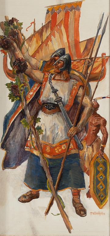 Uno Stallarholm, Vikingar.