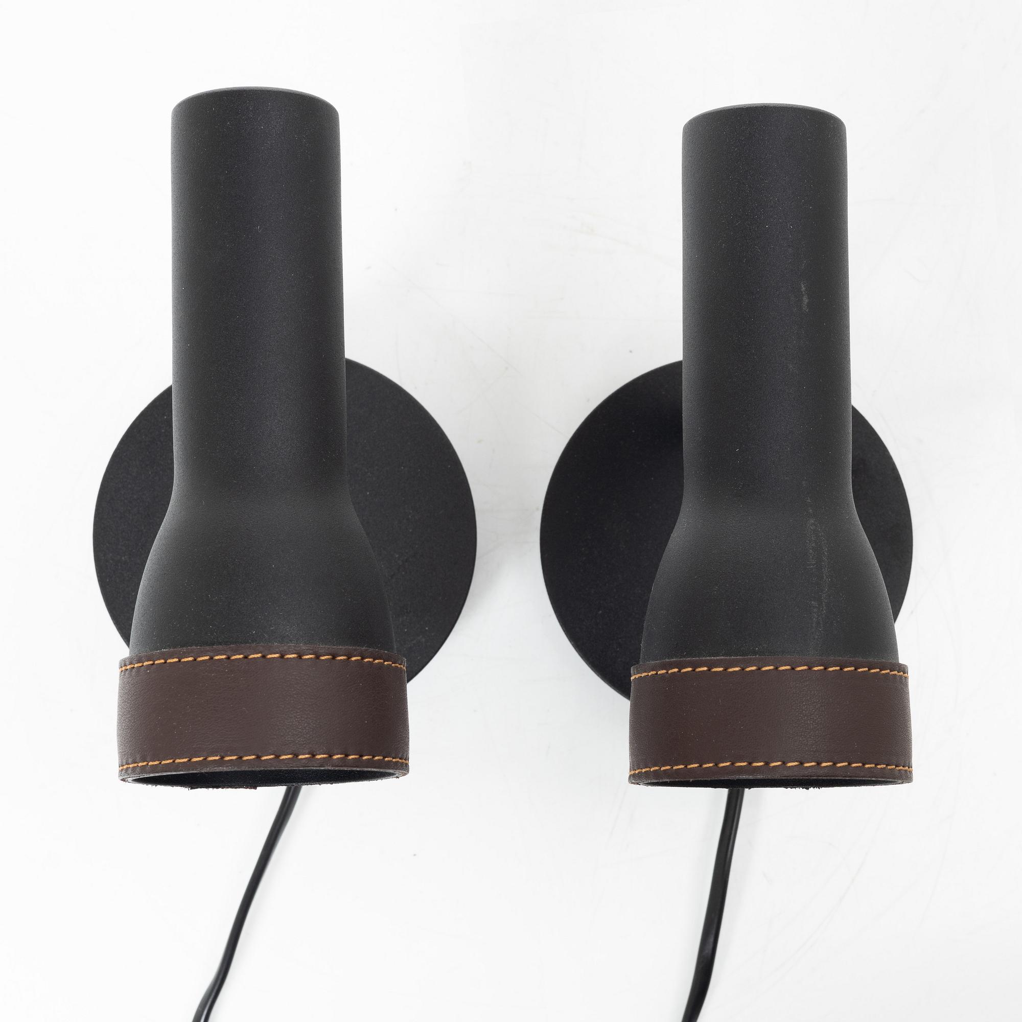 Bedside lamps, a pair, "Talk", Marge Arkitekter for Örsjö Belysning.