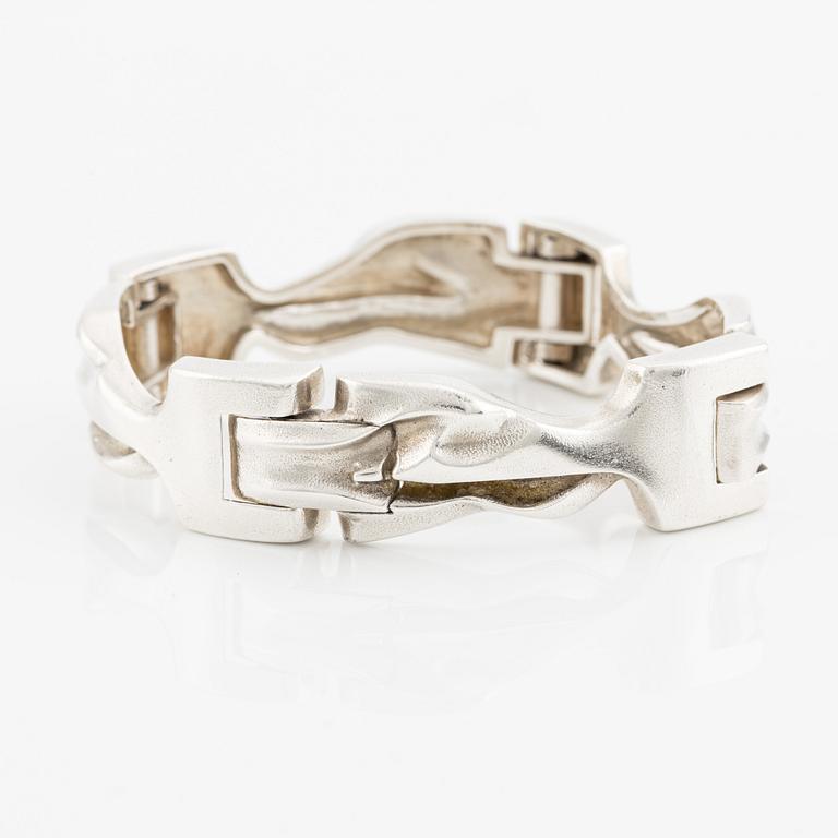 Björn Weckström, armband, "Cassiopeia" sterlingsilver. Lapponia 1978.